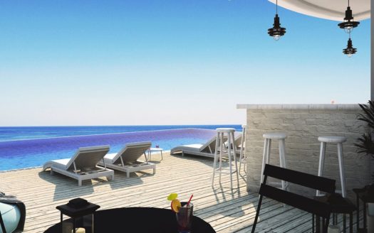 Neubau-Wohnungen auf Zypern mit Meerblick direkt am Strand