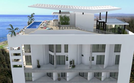 Neubau-Wohnungen auf Zypern mit Meerblick direkt am Strand