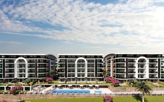 Luxury new built apartments in Alanya-Oba