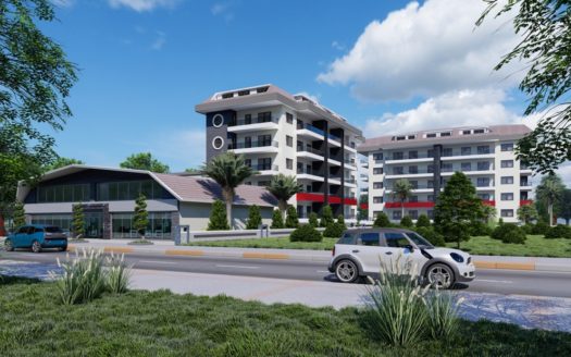 Ugodna nova rezidencija s apartmanima u Alanji – Kestel