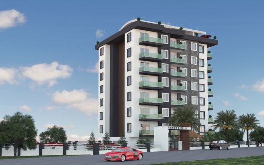 New built apartments with great views in Alanya-Avsallar