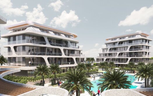 Unique new Architecture and luxury apartments in Alanya