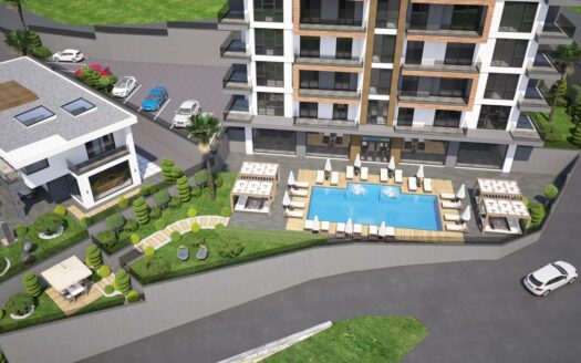 مشروع سكني جديد بإطلالة بحرية في مدينة ألانيا – منطقة كارجيجاك