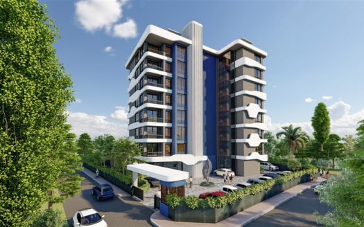 New modern complex for holidays in Alanya