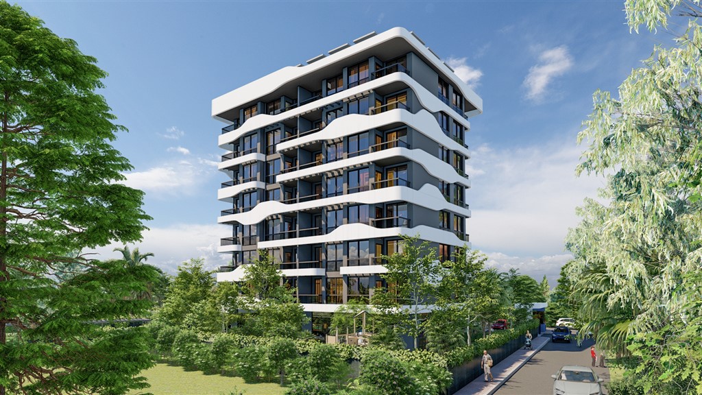 Neuer moderner Komplex für den Urlaub in Alanya