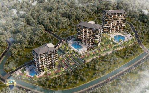 Ainutlaatuinen ja hämmästyttävä uusi projekti Alanya-Avsallarissa