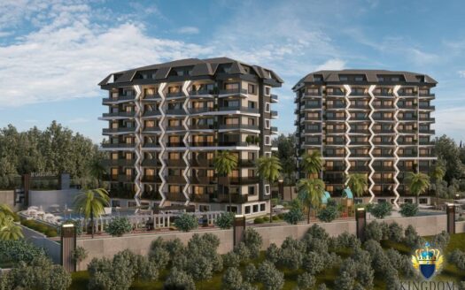 Ainutlaatuinen ja hämmästyttävä uusi projekti Alanya-Avsallarissa