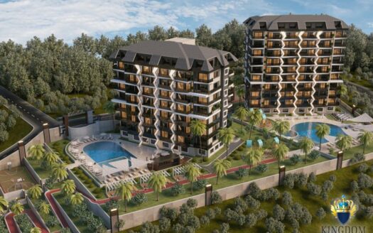 Ainutlaatuinen ja hämmästyttävä uusi projekti Alanya-Avsallarissa