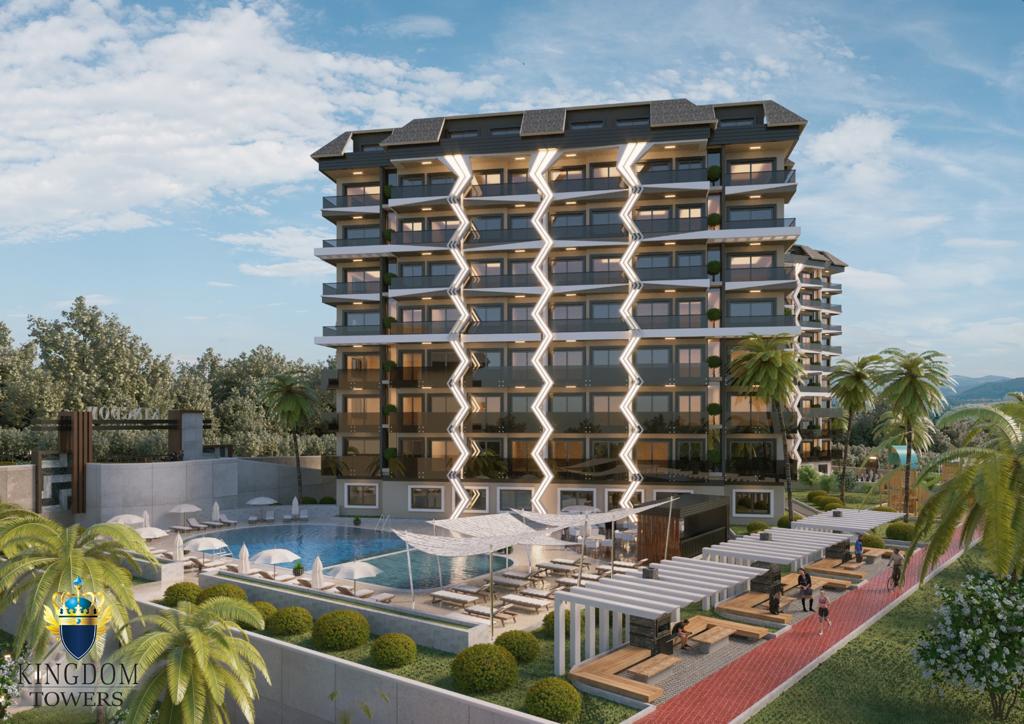 Einzigartiges und erstaunliches neues Projekt in Alanya-Avsallar