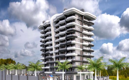 Uusi Full Activity asuntoprojekti Alanya-Avsallarissa