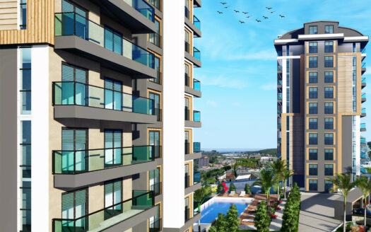 Uusi moderni ja premium-luokan projekti Alanya-Avsallarissa
