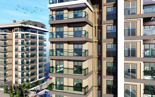 Uusi moderni ja premium-luokan projekti Alanya-Avsallarissa