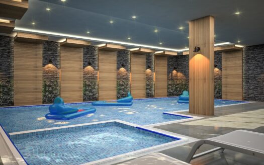 Uusi Full Activity asuntoprojekti Alanya-Avsallarissa