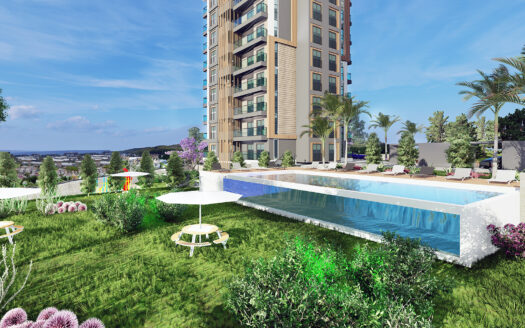 Uusi moderni ja premium-luokan projekti Alanya-Avsallarissa