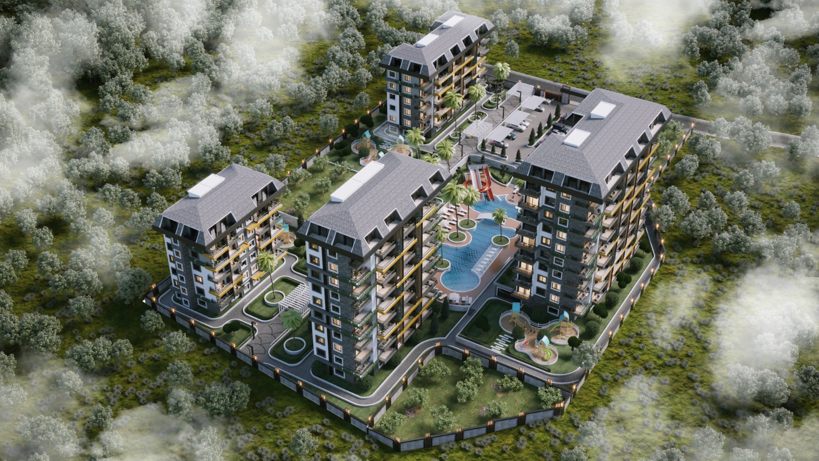 Unser neues exklusives Wohnprojekt in Alanya-Avsallar