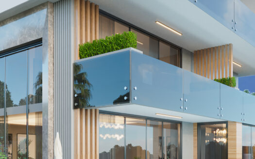 Uusi Luxury Villa -projekti Alanyan kaupungissa