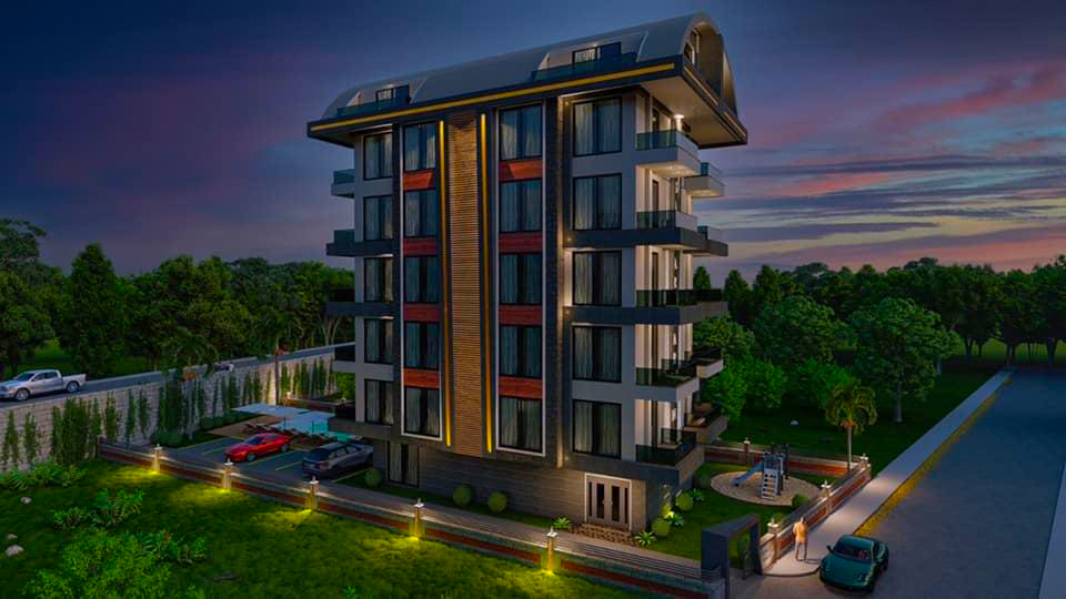 Ein neues komfortables Wohnprojekt in Alanya-Avsallar