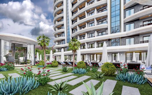 Predivan i nov projekat u Alanya-Mahmutlar