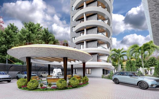 Predivan i nov projekat u Alanya-Mahmutlar