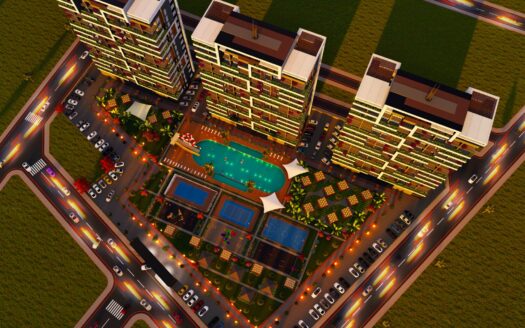 مجتمع مسکونی لوکس در مرسین – توموک