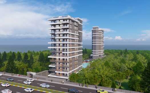 Visokokvalitetni premium stambeni projekat u Alaniji-Mahmutlar