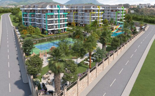 Modern Family-Friendly Residential Complex in Oba, Alanya
