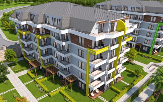 Modern Family-Friendly Residential Complex in Oba, Alanya