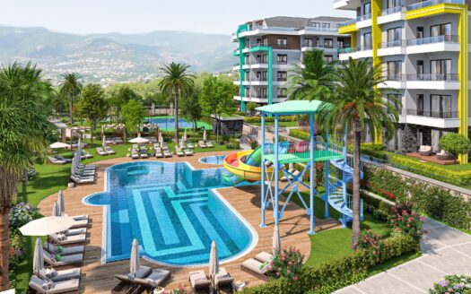 Modern Family-Friendly Residential Complex in Oba, Alanya