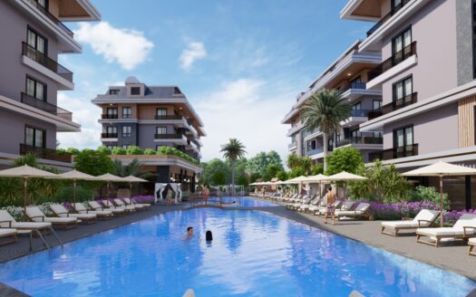 Resort-Style Living in the Heart of Oba, Alanya