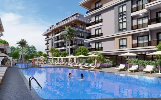 Resort-Style Living in the Heart of Oba, Alanya